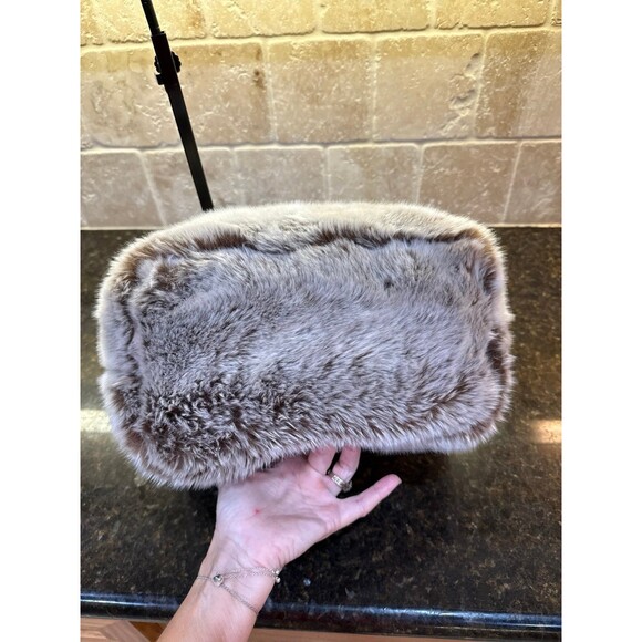 Maison Evelyne Prélonge Faux Fur Bag Monaco NEW - Picture 5 of 11